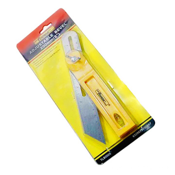 Hand Tools Adjustable Bevel Steel Dual Scale & Vial